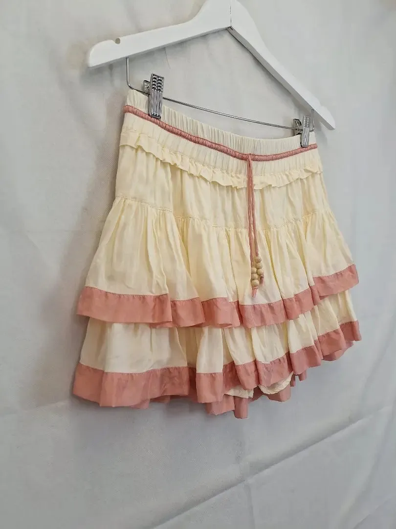 Assorted Brands Tiered Romantic Skort Size 10