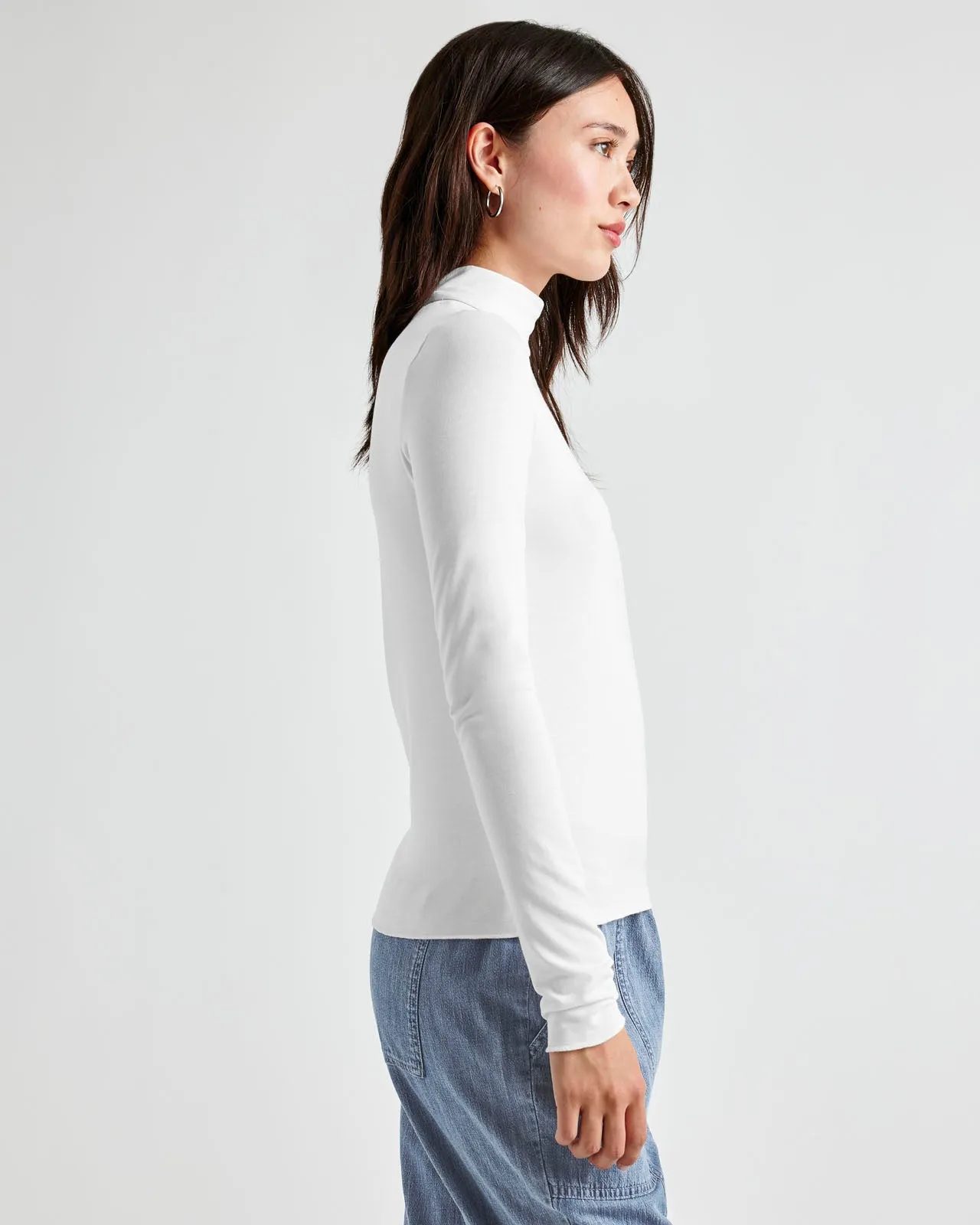 Bamboo Long Sleeve Turtleneck