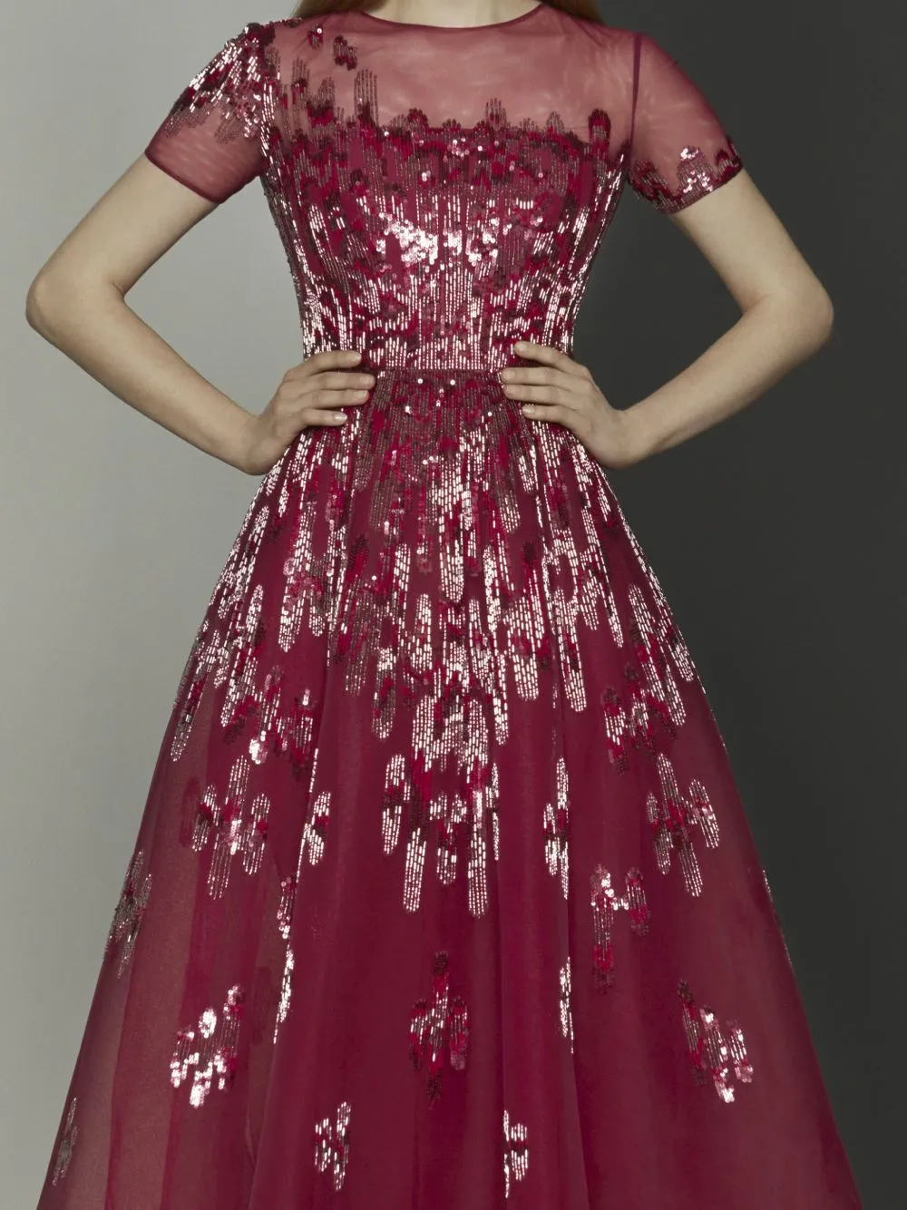 Beaded Evening Gown