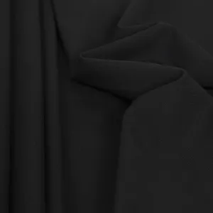 Black Bengaline suiting fabric 539