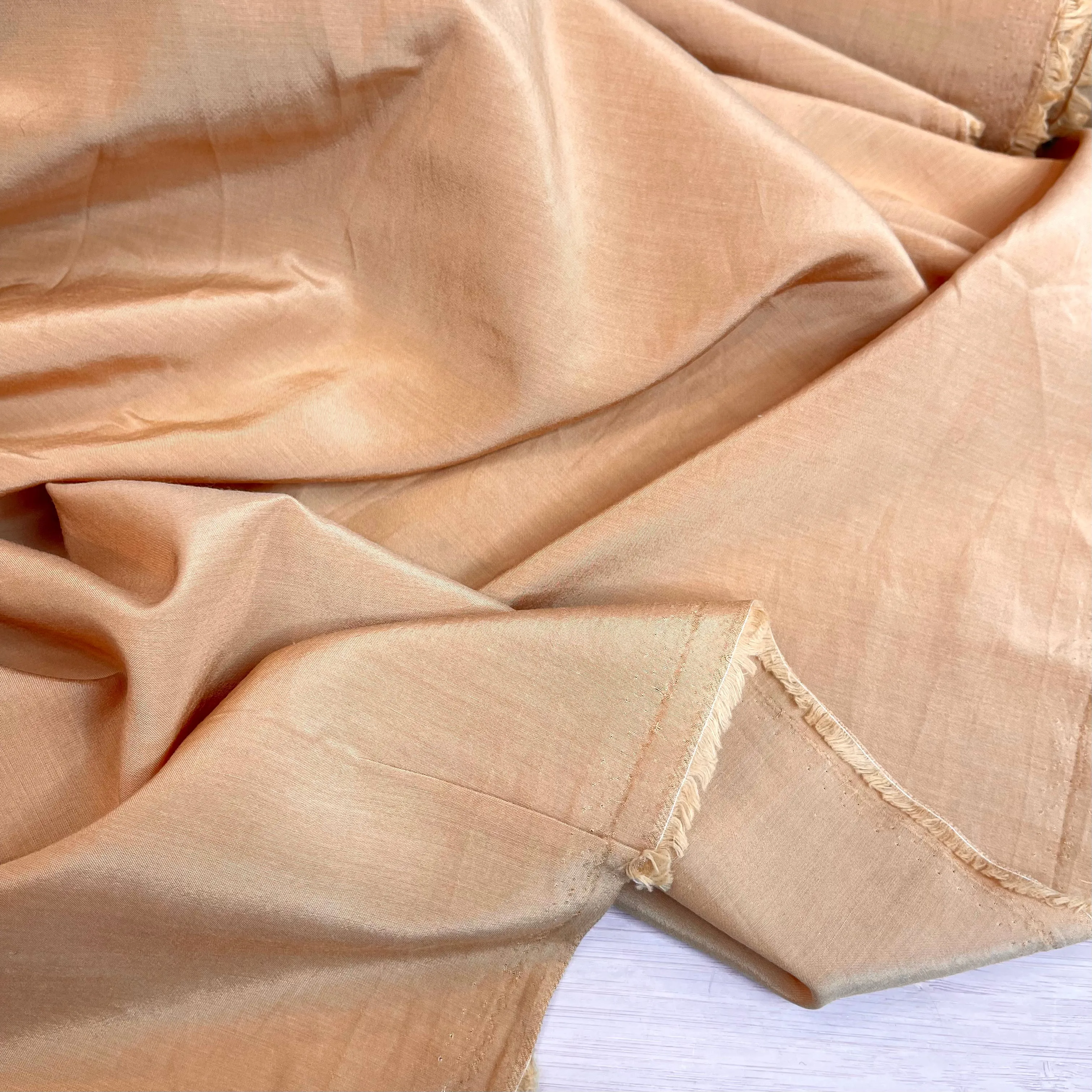 Caramel Silk Cotton Ultra Fine Lawn