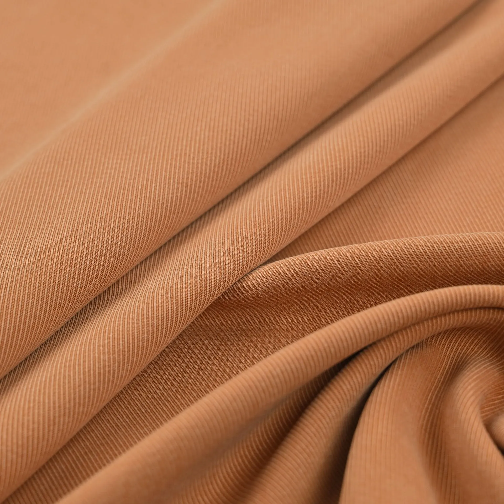 Copper Brown Twill Fabric 6183