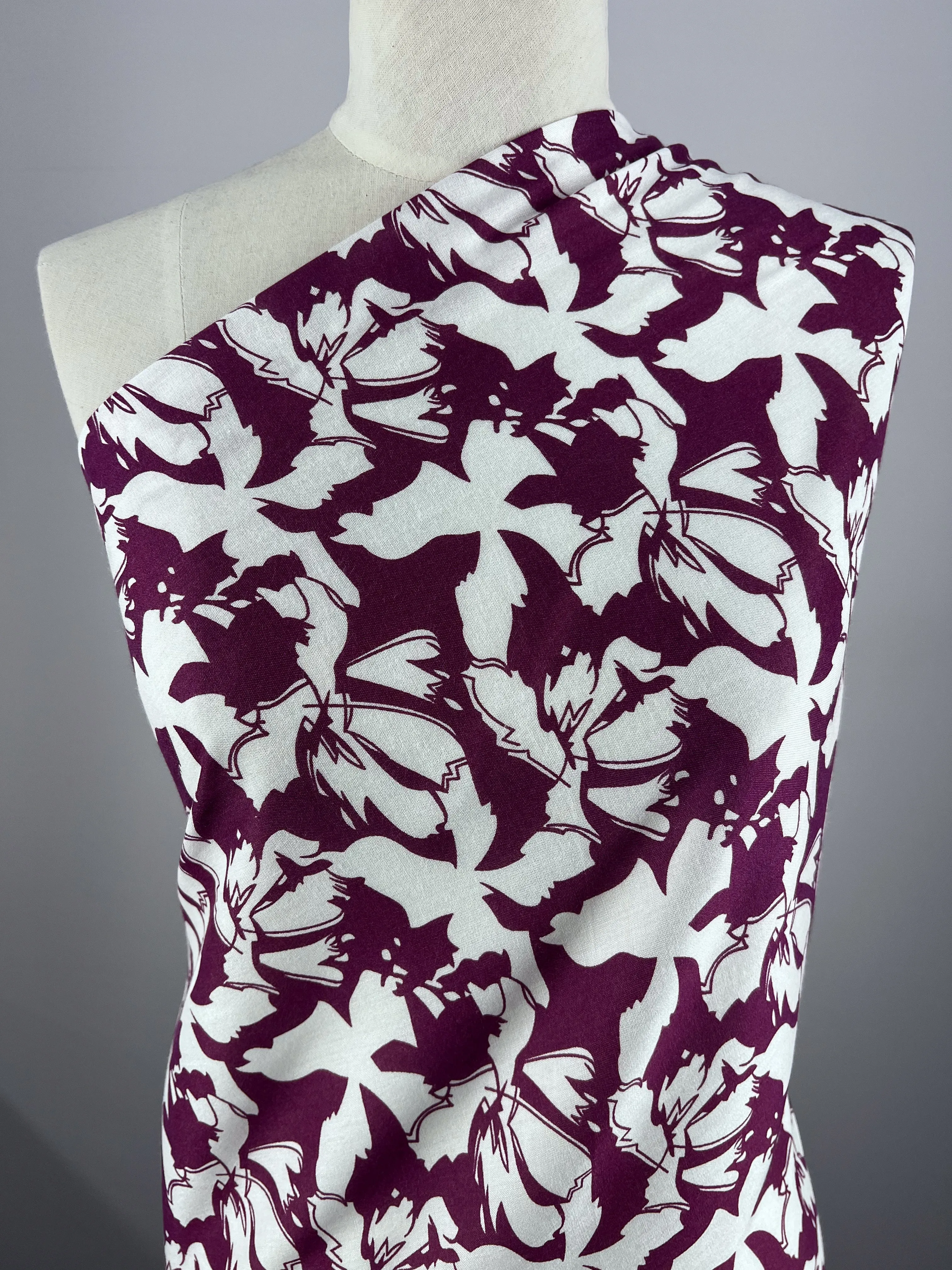 Designer Rayon - Boysenberry - 140cm