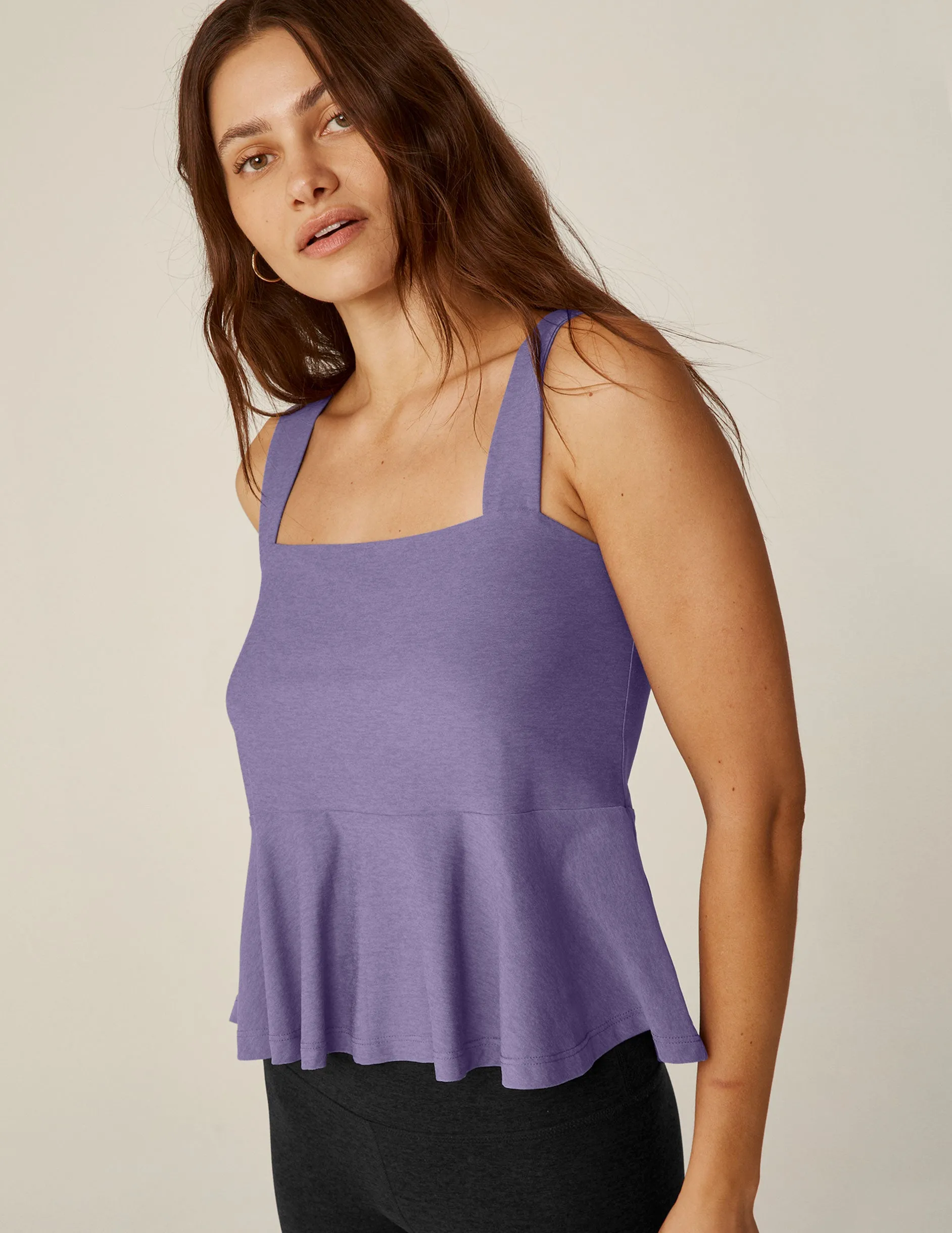 Featherweight Flounce Tank