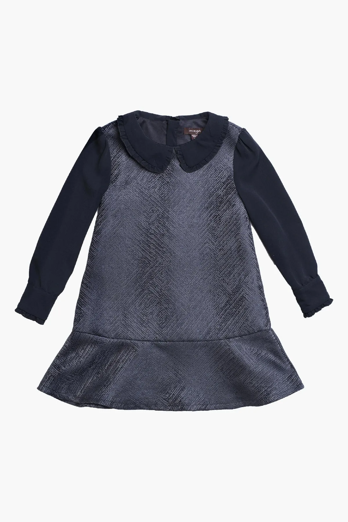 Girls Dress Imoga Pier Navy