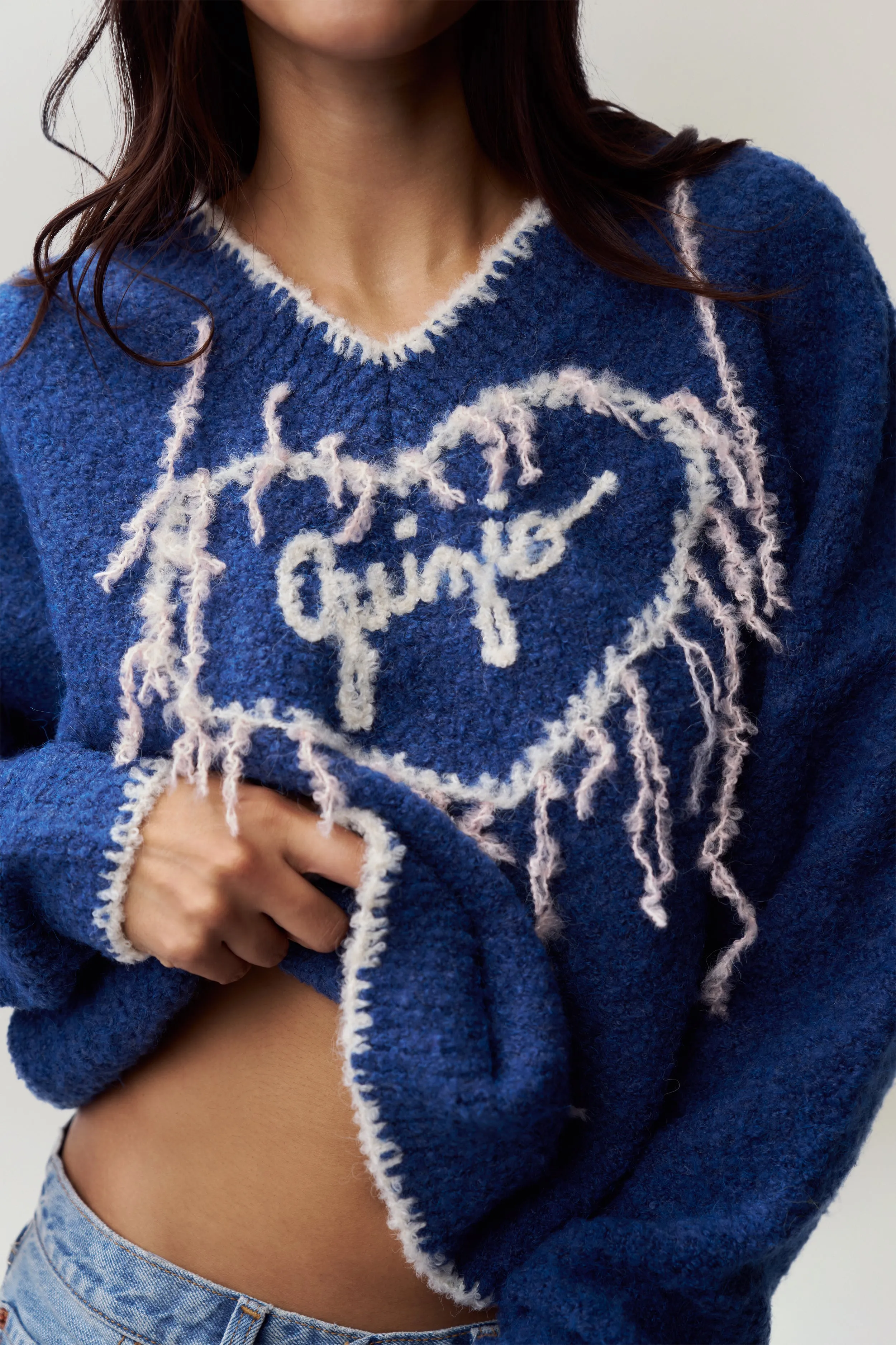 Guizio Heart Sweater