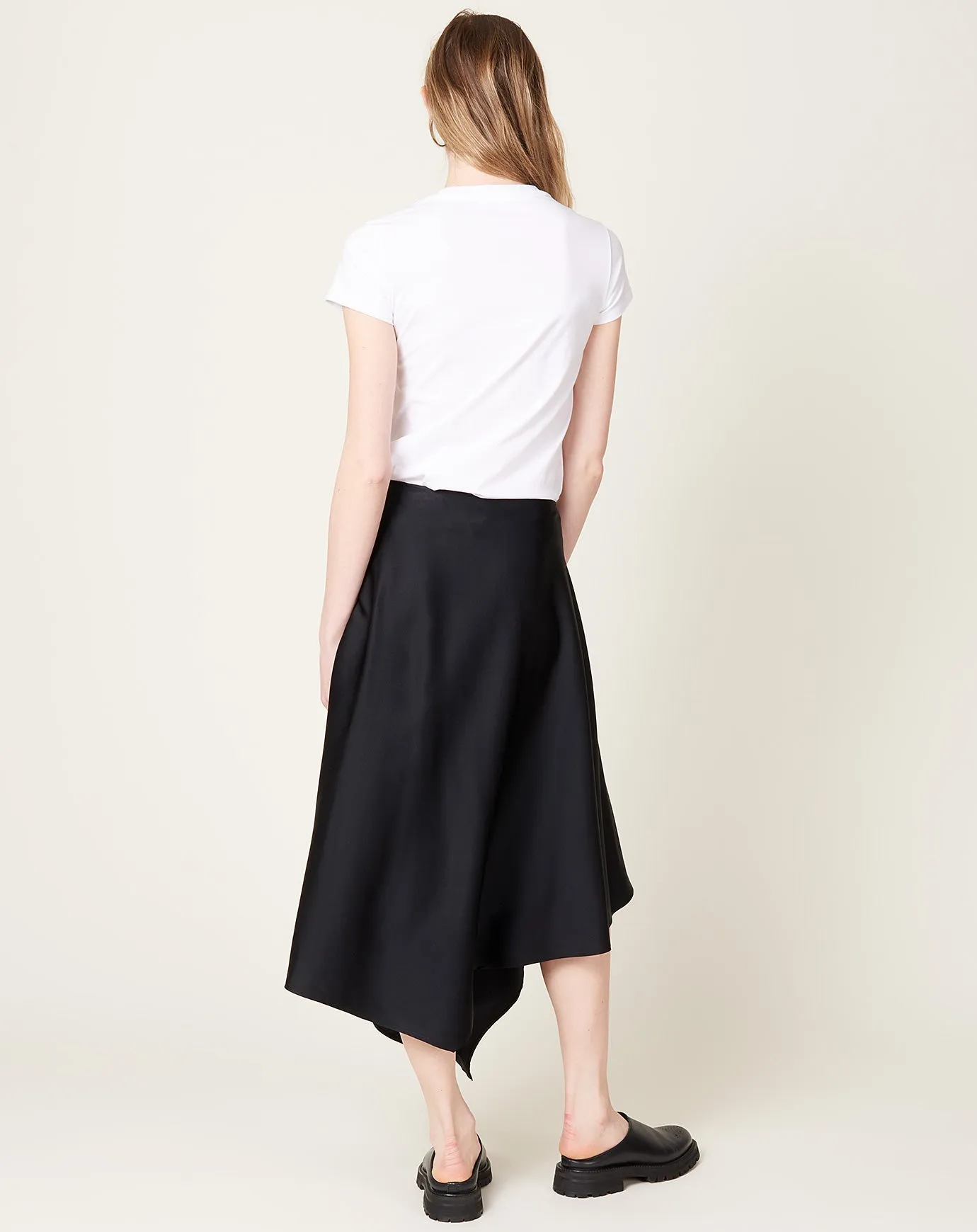 Handkerchief Skirt in Black