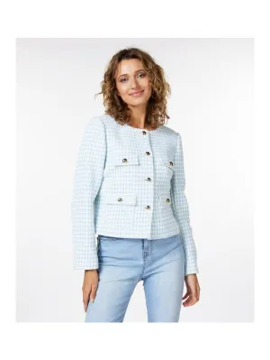 Houndstooth Blazer