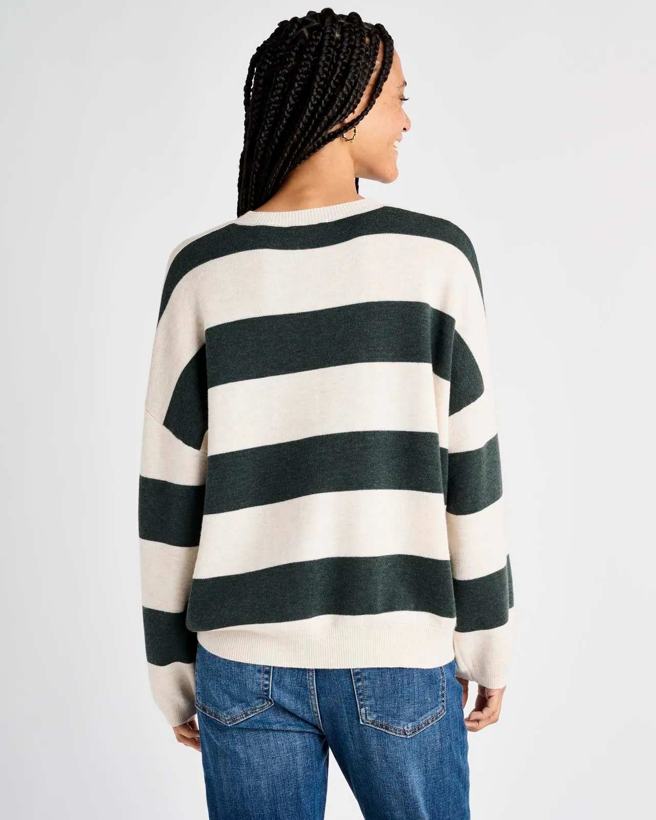 Ivy Cashblend Stripe Sweater