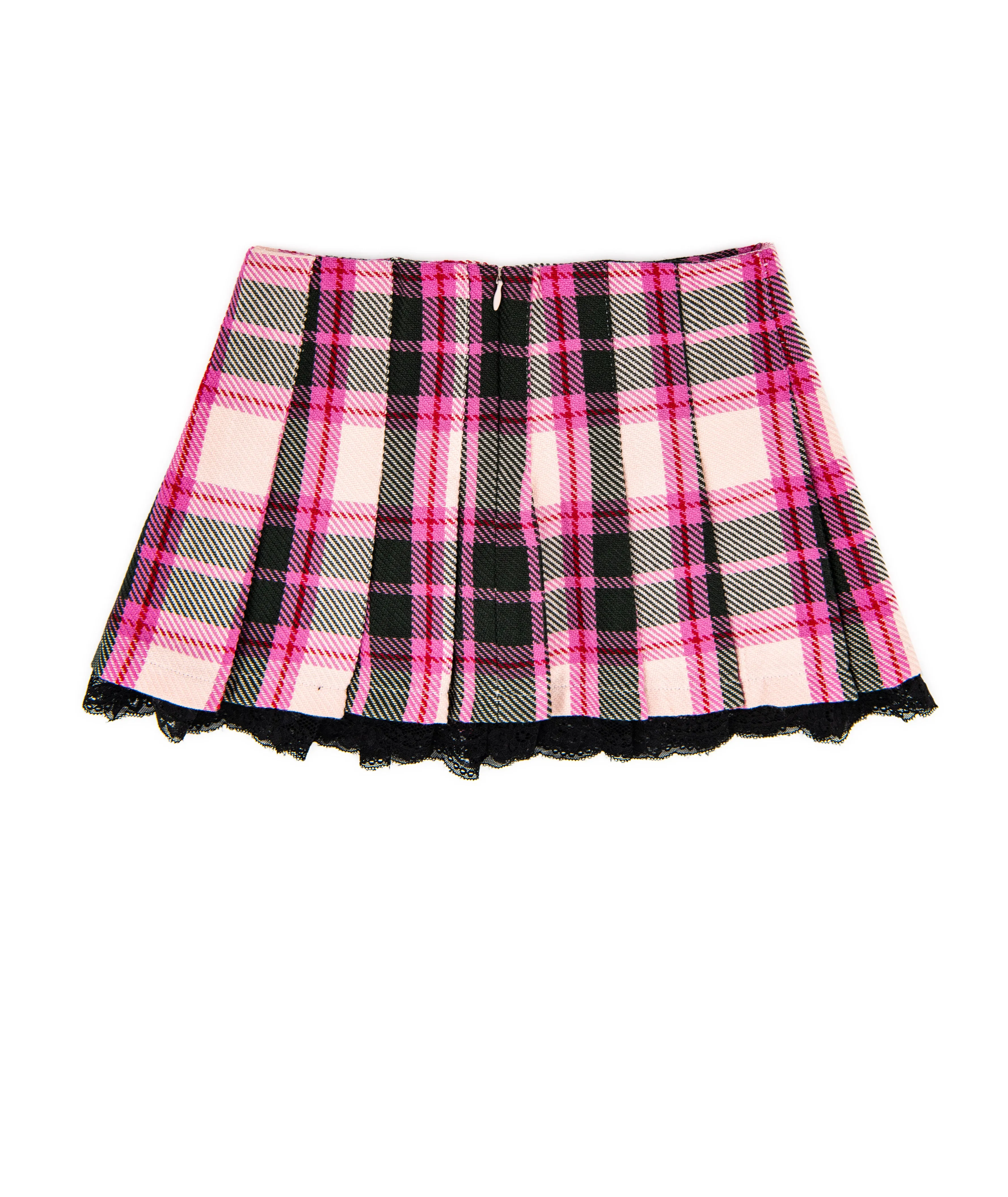 Katie J NYC Girls Elicia Pink Plaid Skirt