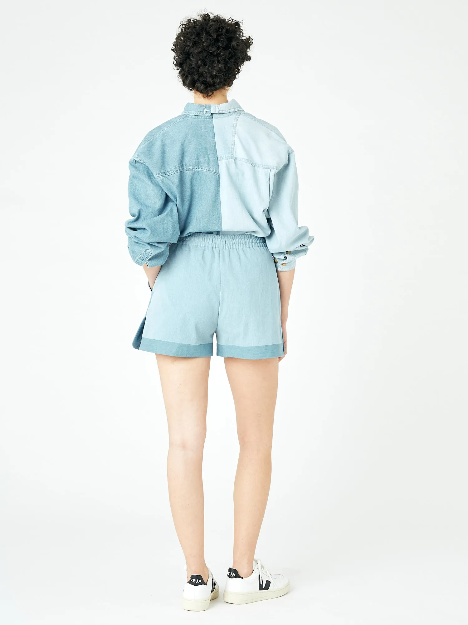 Missy Short Denim Light Blue