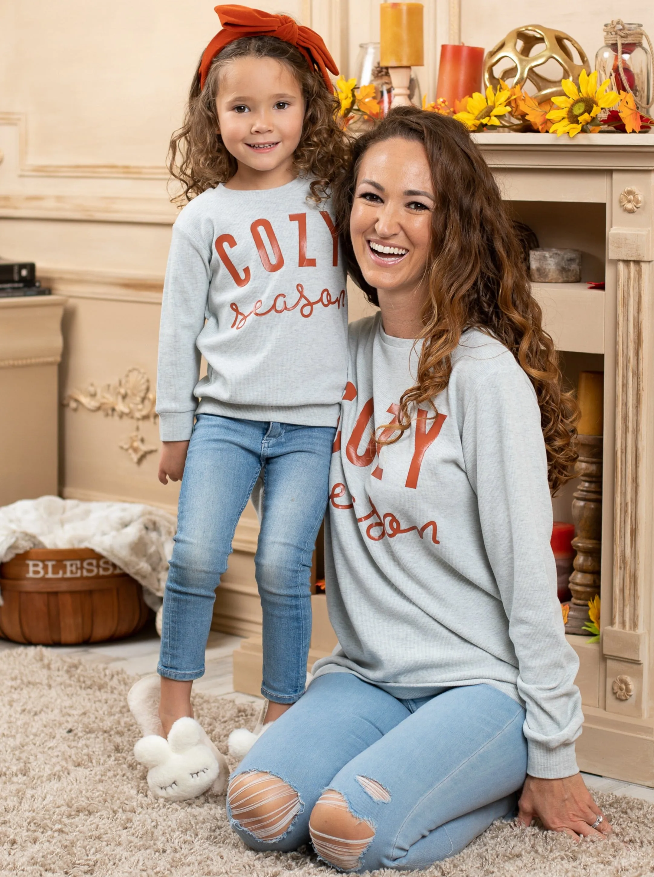 Mommy and Me Cozy Season Pullover Sweater