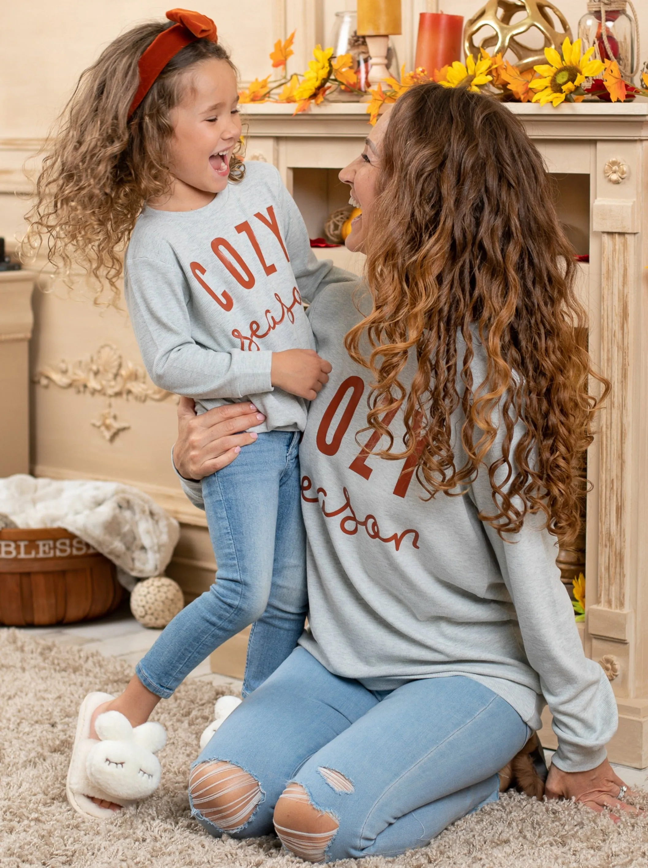 Mommy and Me Cozy Season Pullover Sweater