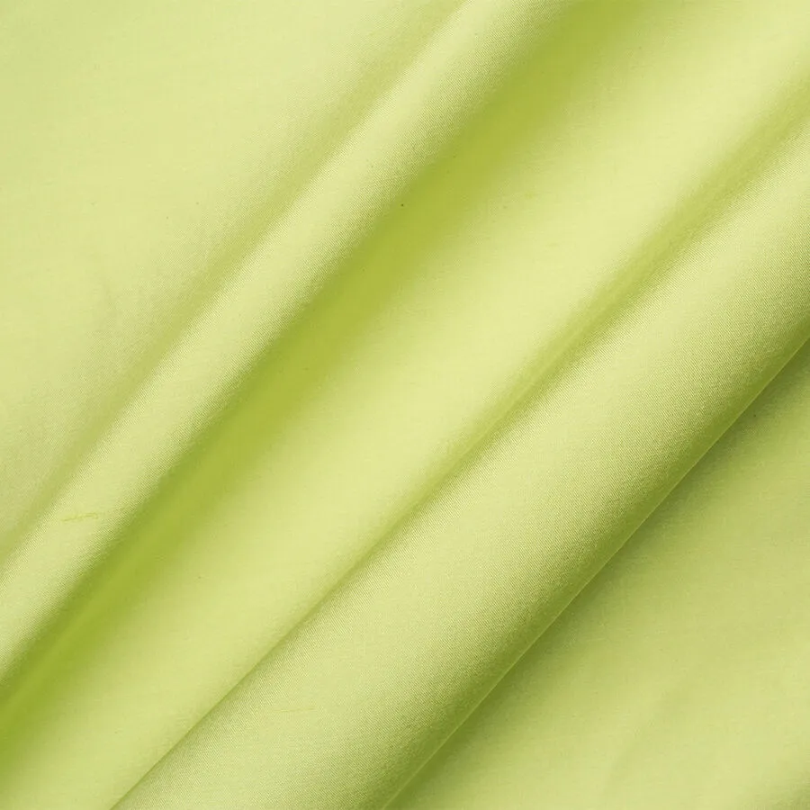 Soft Green Powerloom Silk Dupion