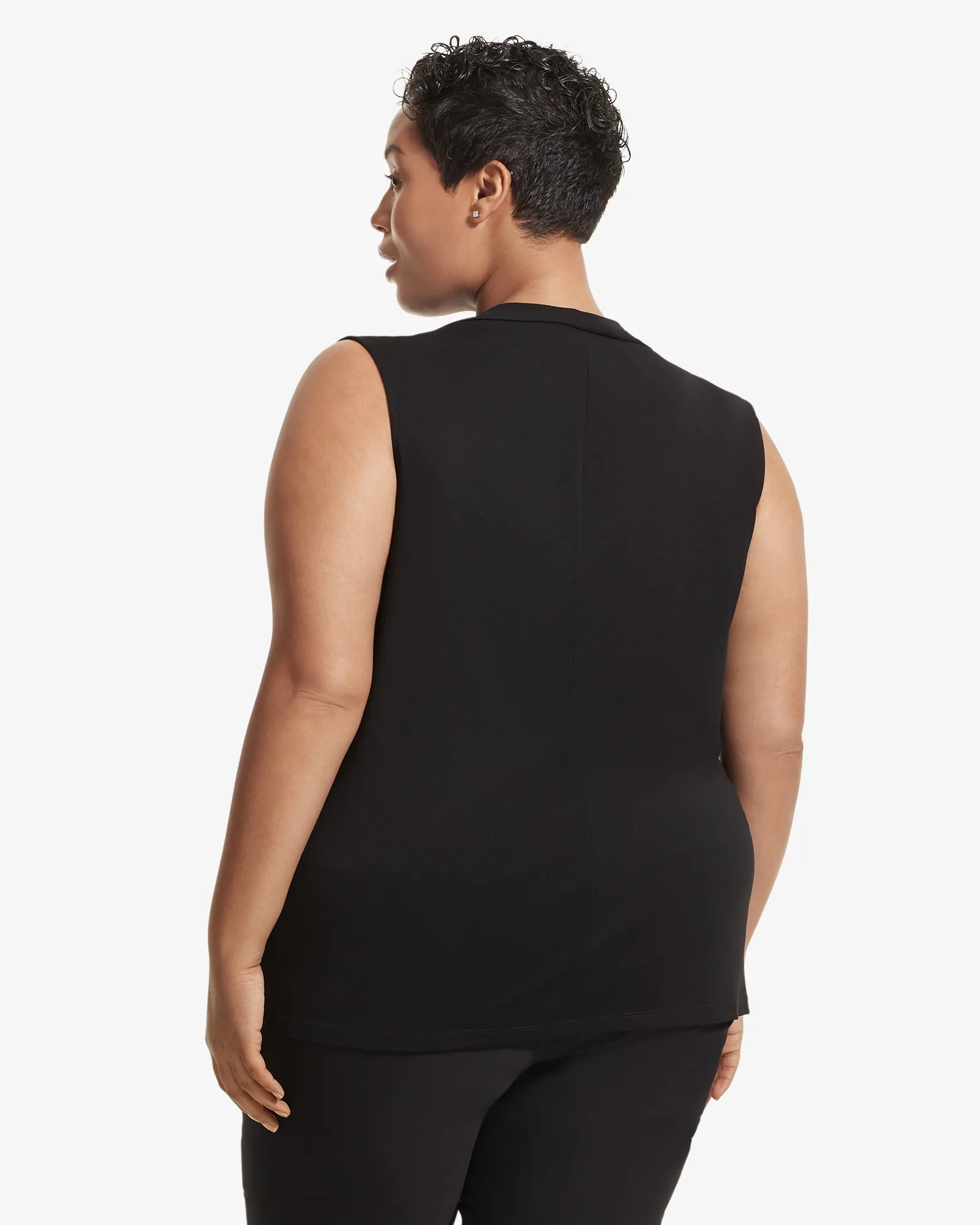 Walters Sleeveless Top | Black